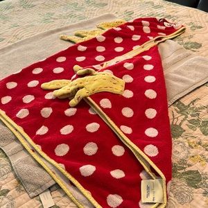 Pottery Barn Kids hooded towel. One Fish Two Fish theme